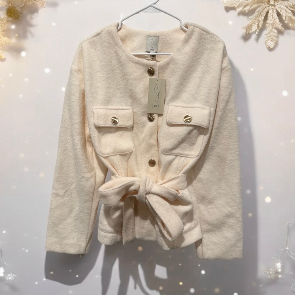 Joie cream button down cardigan women’s size XL NWT